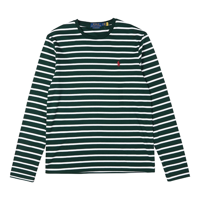 Футболка мужская зеленая Polo Ralph Lauren — фото 2
