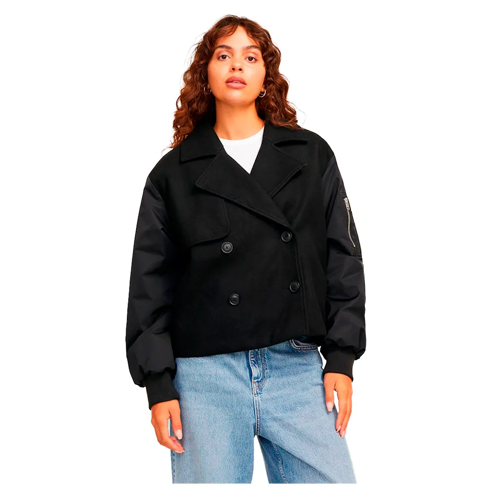 

Пальто Jack & Jones Harper Mix Biker JJXX trench, черный