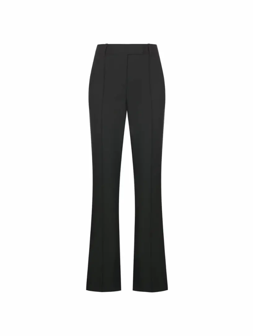 

Зауженные брюки с разрезами Helmut Lang, зелёный