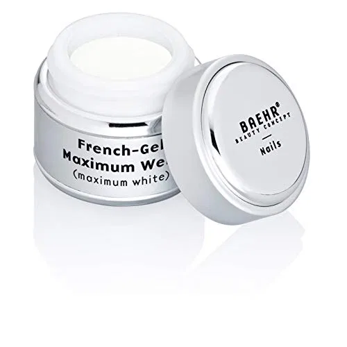 Гель для французского маникюра BAEHR BEAUTY CONCEPT Maximum White, 5 мл Baehr