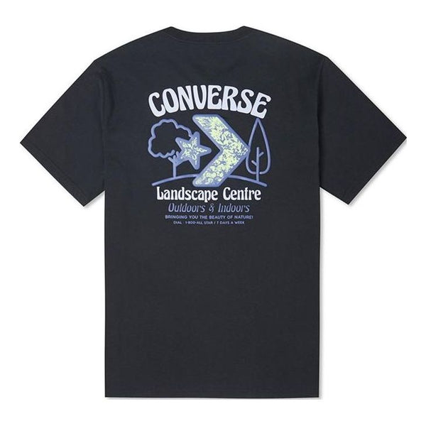 

Футболка landscape center tee 'black' Converse, черный