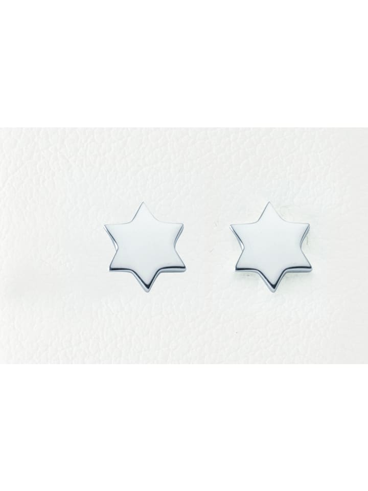 

Adeliás Женские серьги-гвоздики в форме звезды из серебра 925 пробы