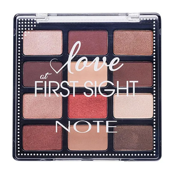 

Палитра оттенков Love At First Sight Eyeshadow Palette 201 Note Cosmetique, 202