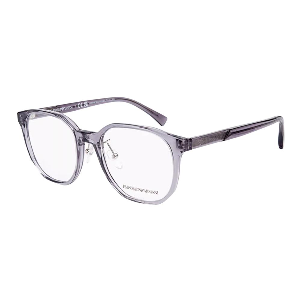 

Овальные оправы для очков Plate Frame, унисекс, серые EMPORIO ARMANI