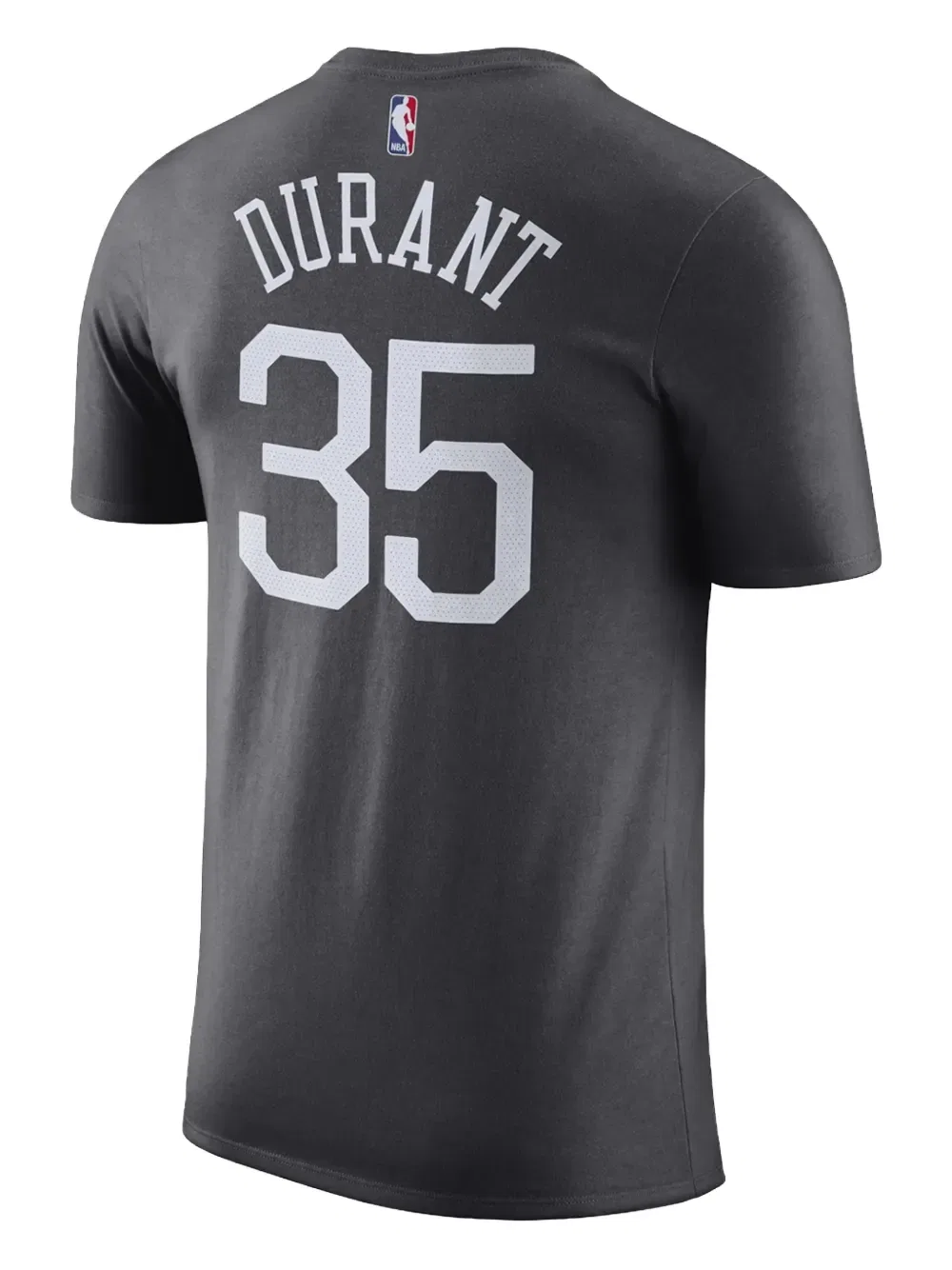 Футболка с изображением Кевина Дюранта из команды Golden State Warriors (НБА) Nike, серый — фото 2