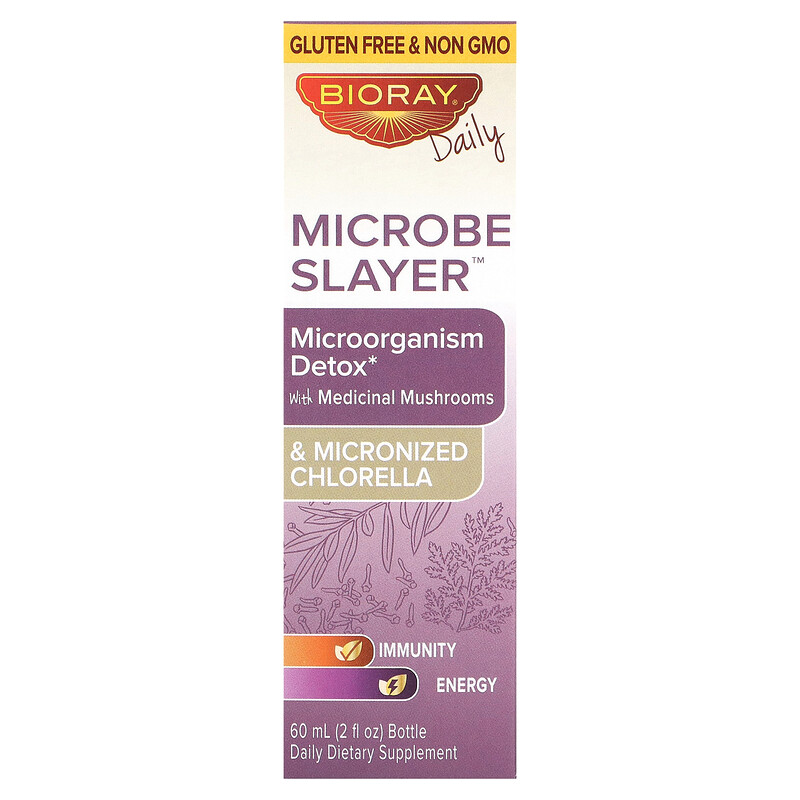

Bioray, Microbe Slayer, очищение от микроорганизмов, 60 мл (2 жидк. унции)