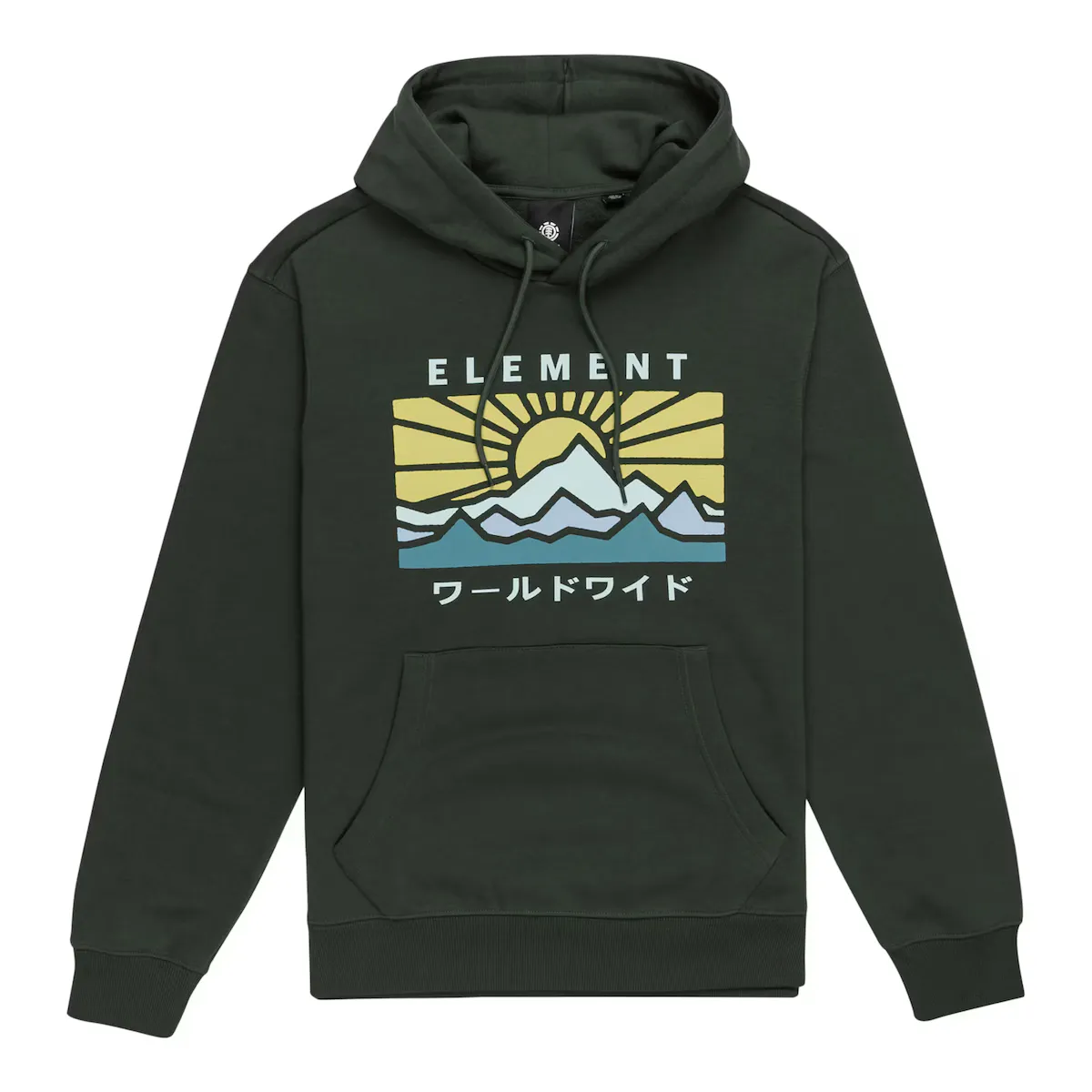 

Мужская толстовка Kyoto Element, темно-зеленый