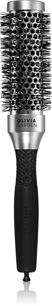 

Классическая серебристая термощетка для волос Blowout Olivia Garden, skersmuo 35mm