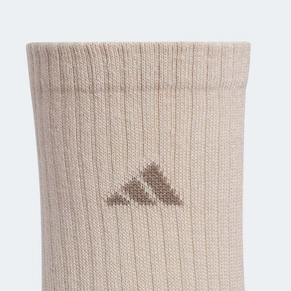 Носки Adidas Athletic Cushioned 6-Pack Crew Socks Kids, цвет Beige/Multicolor/Magic Earth — фото 3