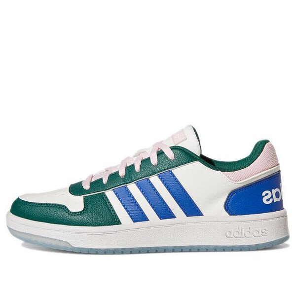 

Кроссовки (WMNS) adidas neo Hoops 2.0 White/Green, белый