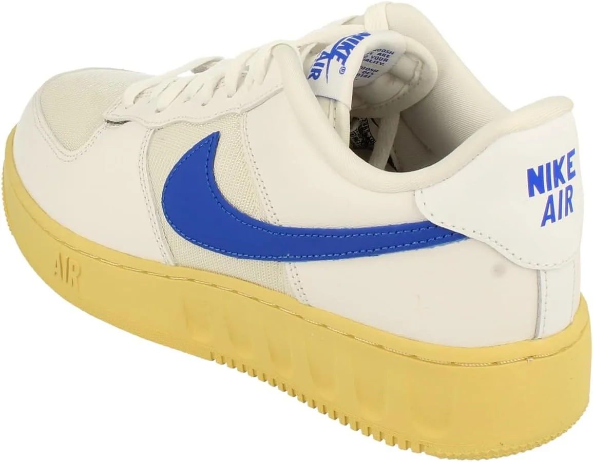 Мужские кроссовки Nike Air Force 1 Low Utility DM2385, белые, сине-голубые — фото 2
