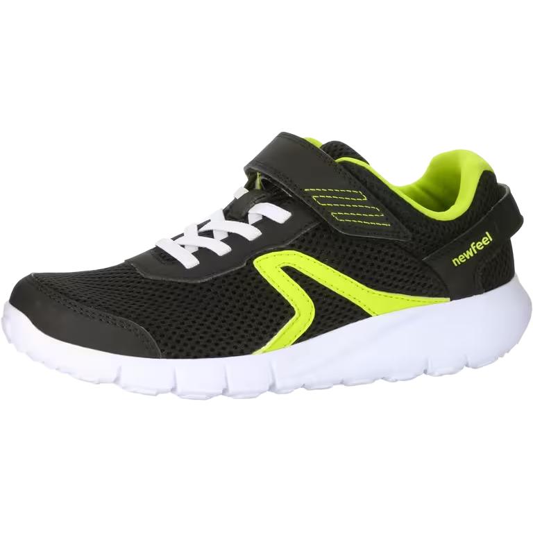 

DECATHLON Мягкие 140, нескользящие, износостойкие, детские кроссовки для улицы, белые, серебристые