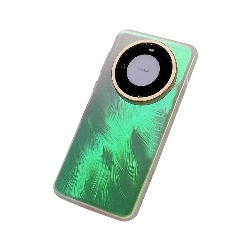 

Чехол для телефона Gonko GAAOGKK Okako Gaaogkk, HUAWEI Laser Gradient Feathers - White