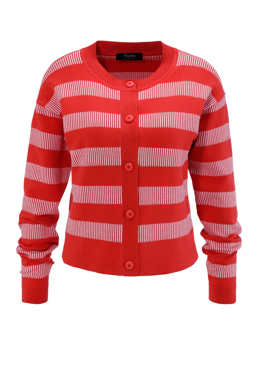 

Вязаный кардиган Aniston SELECTED, Blood red