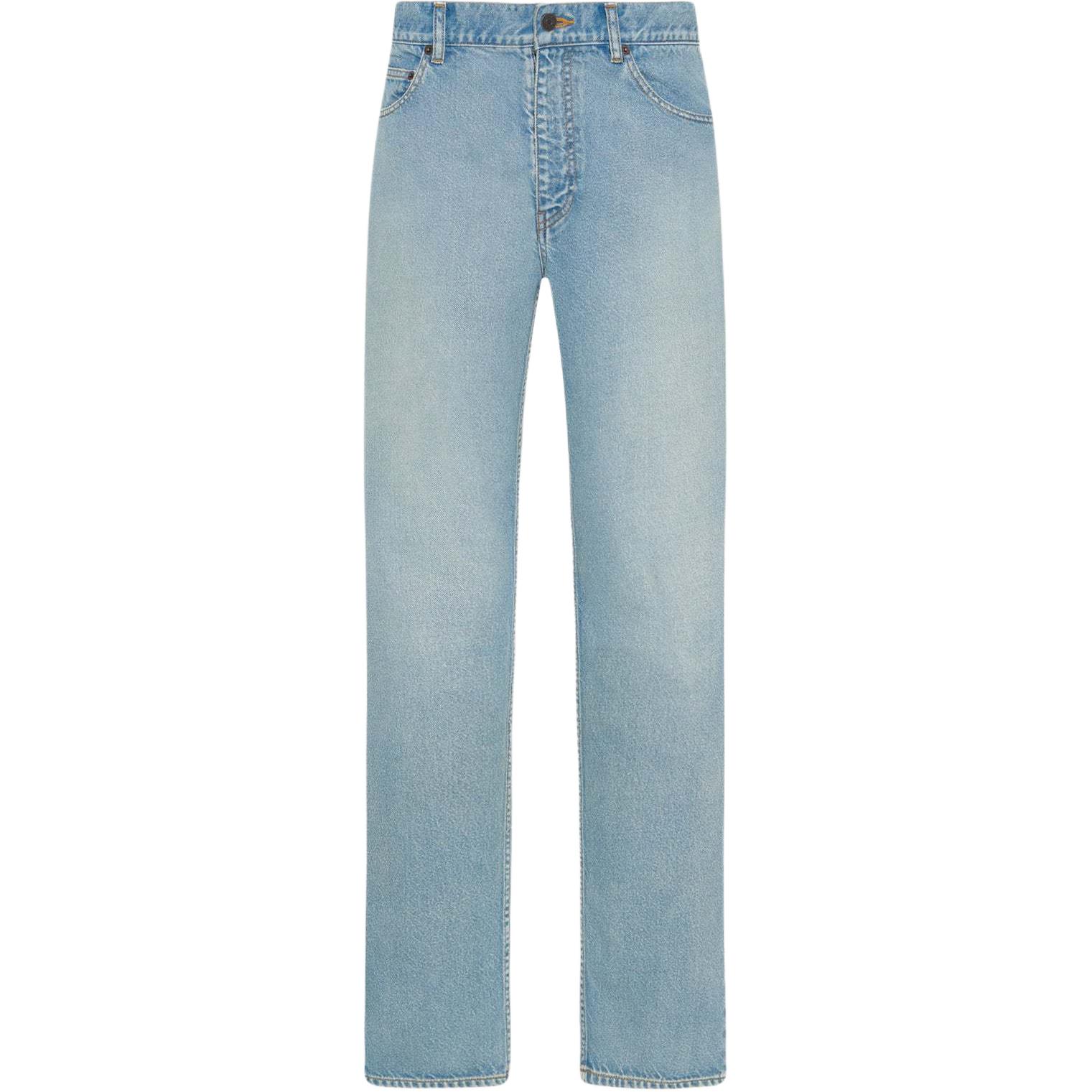 

Прямые джинсы Riaco THE ROW, светлый индиго