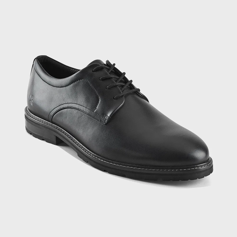 Мужские дерби Cedric Plain Toe, чёрные, от Rockport