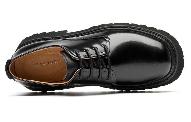 Мужские туфли Beau Today Men's Casual Shoes Men Low-Top Black — фото 3