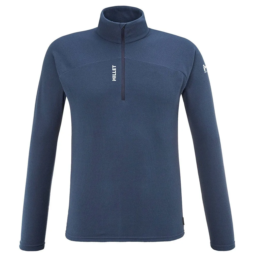 

Флис Millet K Lightgrid half zip, синий