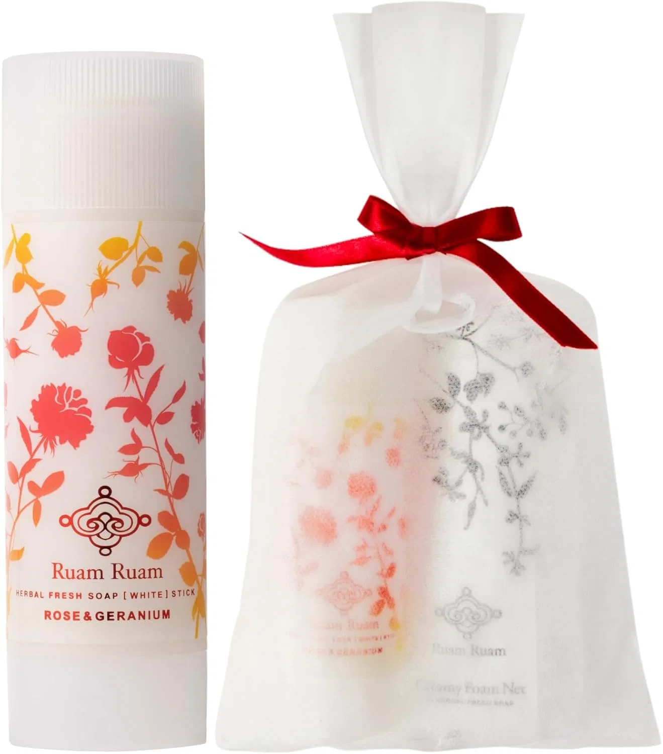 Мыло Ruam Ruam Facial Wash Soap Rose 90 г