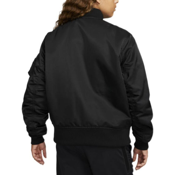 Куртка france football federation punk bomber jacket 'black' Nike, черный — фото 3