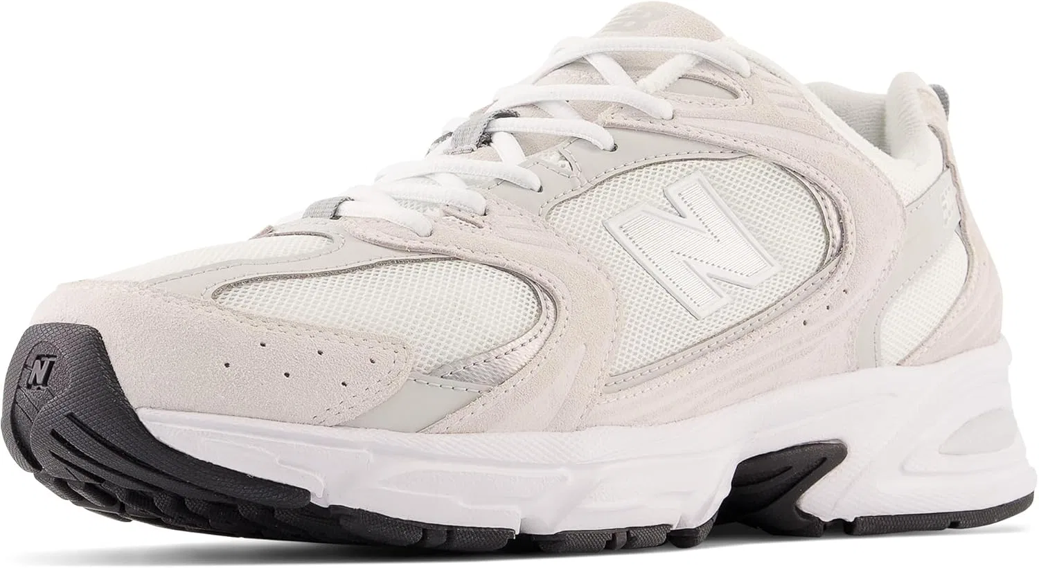 Кроссовки мужские/женские New Balance, цвет Ivory Ral 1013