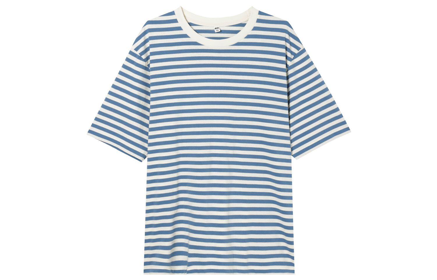 

Футболка унисекс 64 Lakes Blue Uniqlo, цвет 64 lakes blue