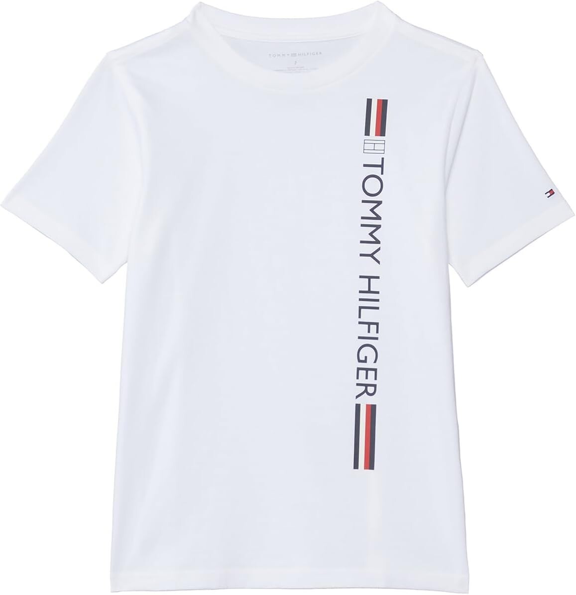 

Футболка Tommy Hilfiger Tommy Signature Bar Short Sleeve T-Shirt, цвет Fresh White