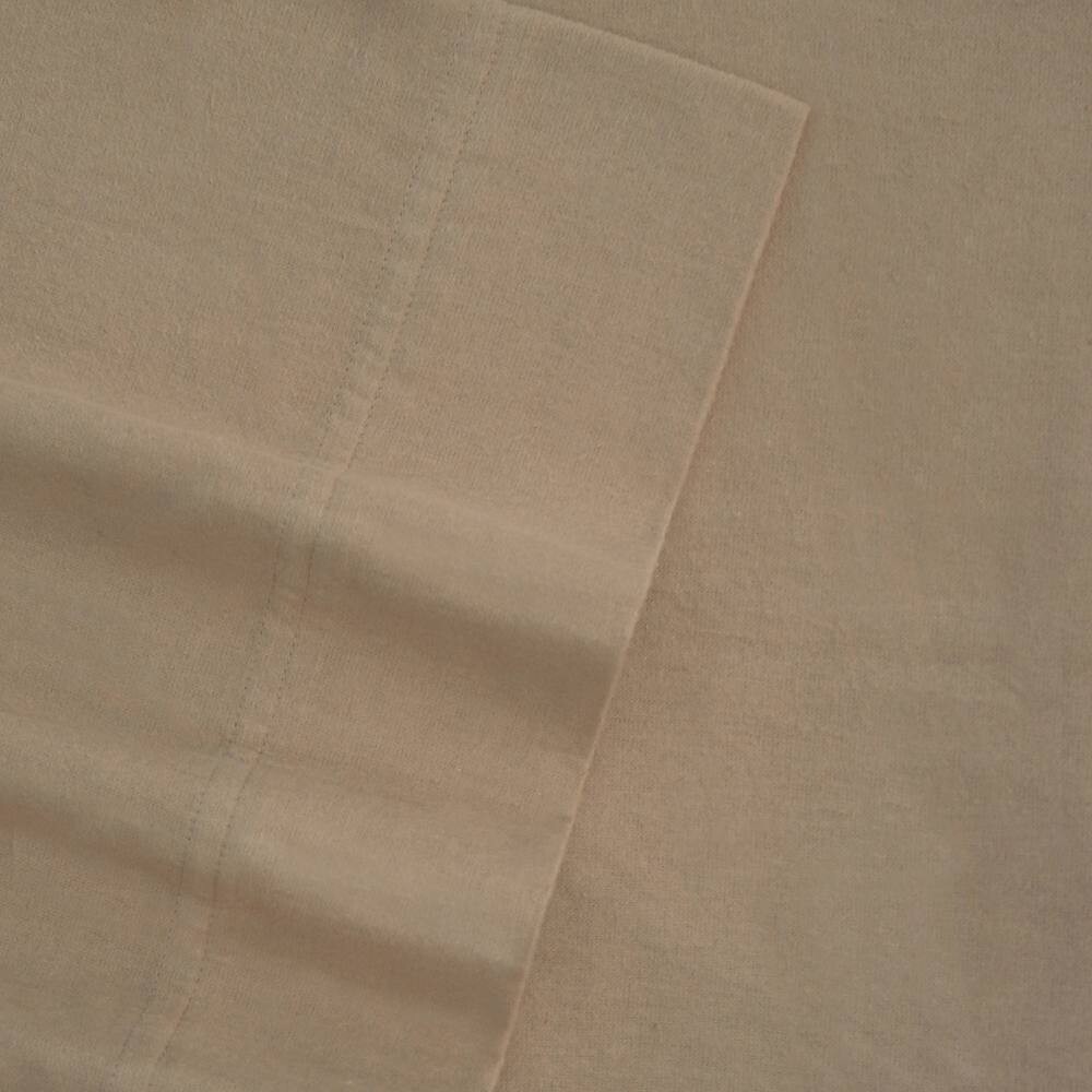 

Фланелевая простыня на подкладке с глубокими карманами, цвет Cashmere