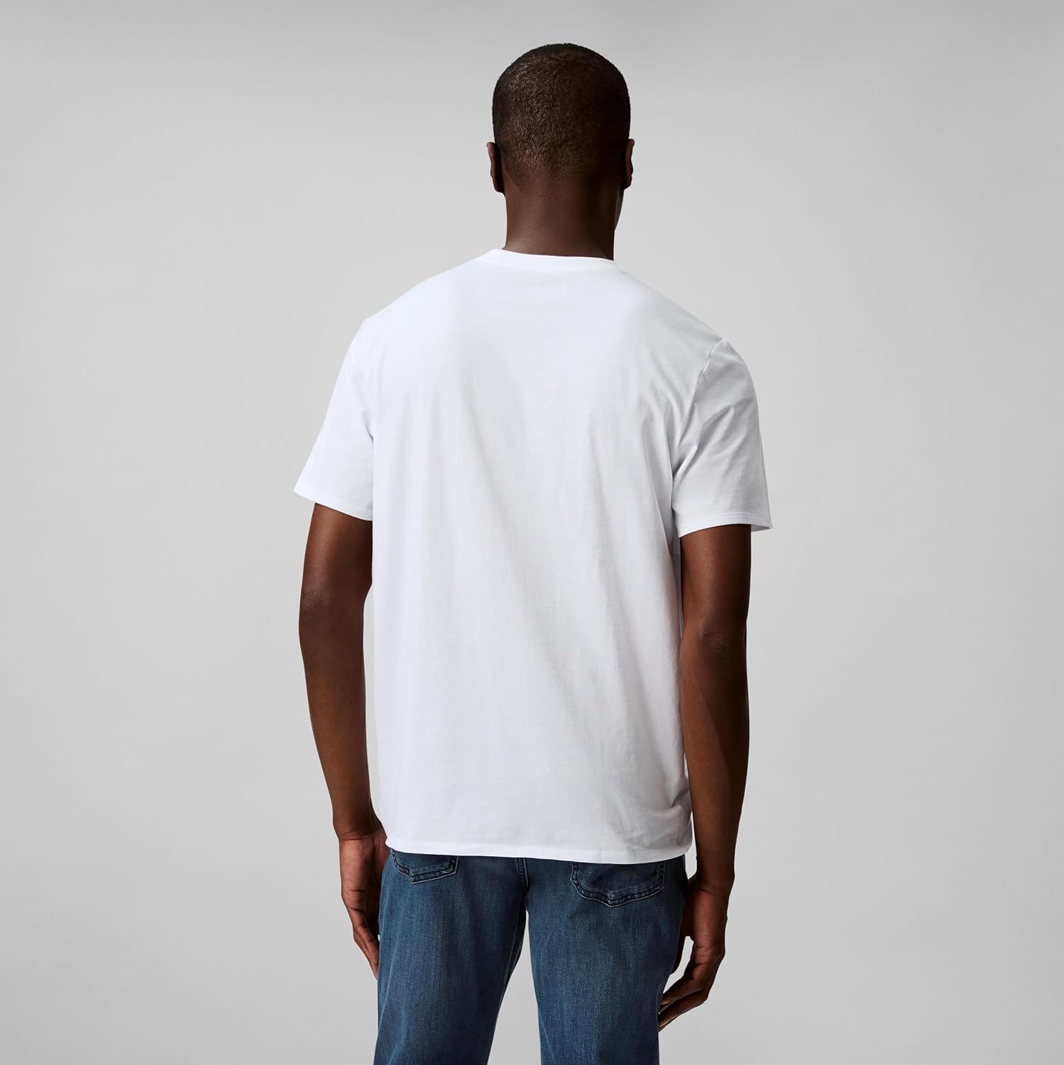 Футболка Calvin Klein Monogram Logo Crewneck, белый — фото 2