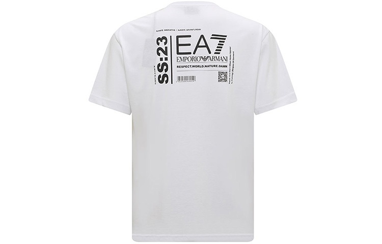 Футболка мужская EA7 EMPORIO ARMANI, белый — фото 4