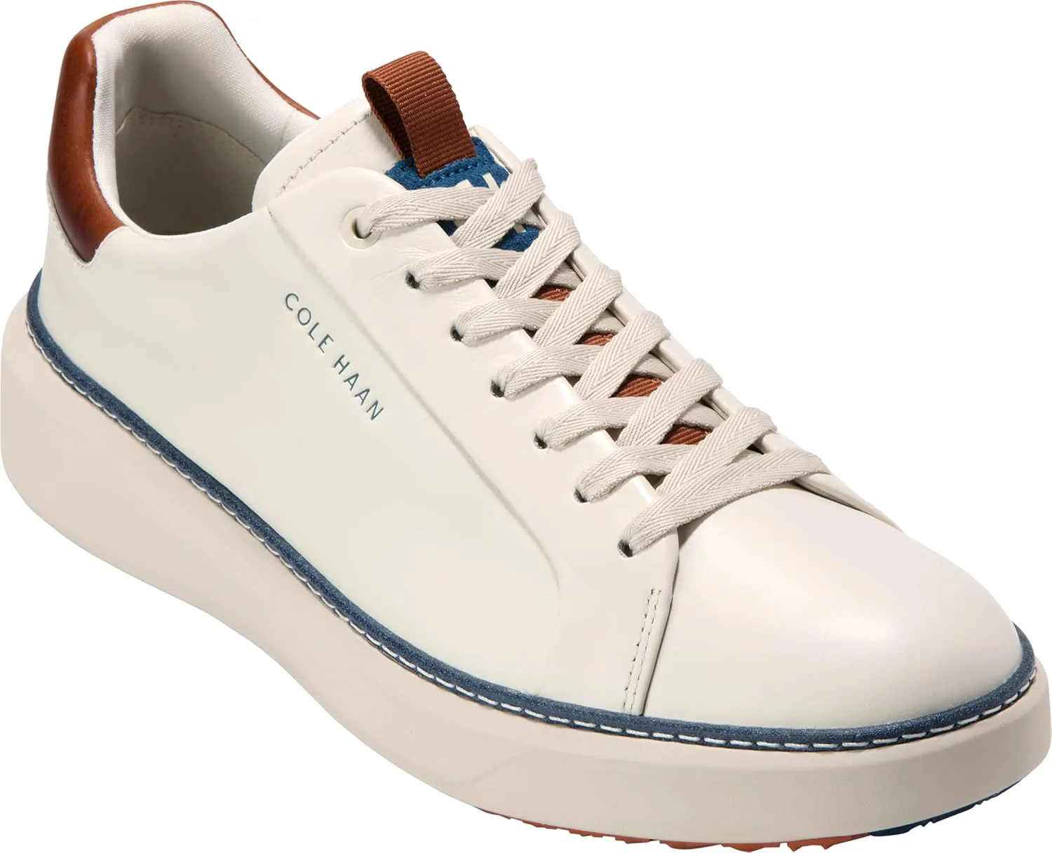 Мужские гольф-кроссовки Cole Haan Grandpro Topspin, слоновая кость — фото 3