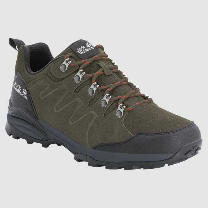 

Походная обувь Jack Wolfskin Refugio Texapore Low, зеленый, Коричневый, Походная обувь Jack Wolfskin Refugio Texapore Low, зеленый