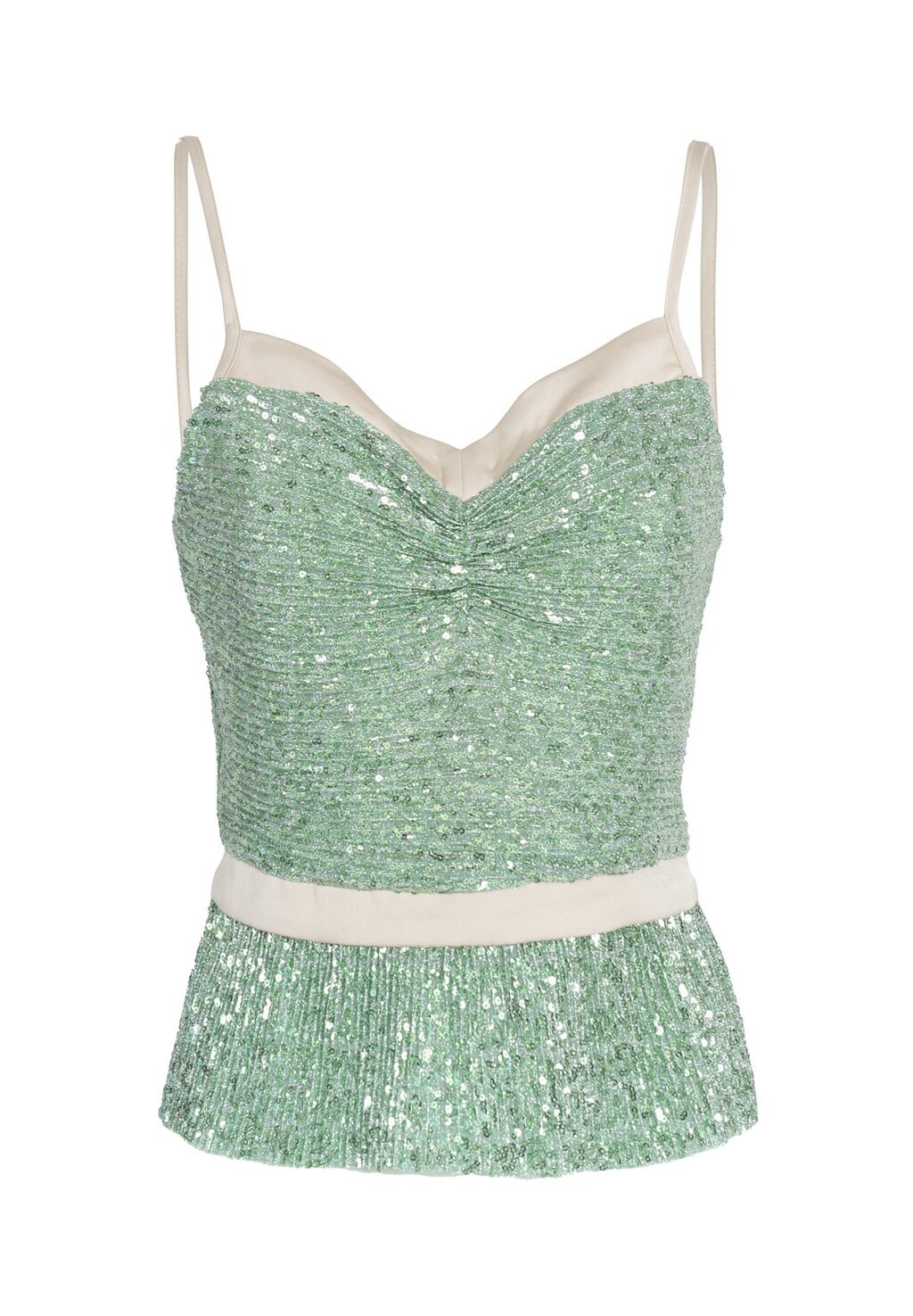 

Топ SEQUIN ALL OVER INFLUENCER, синий