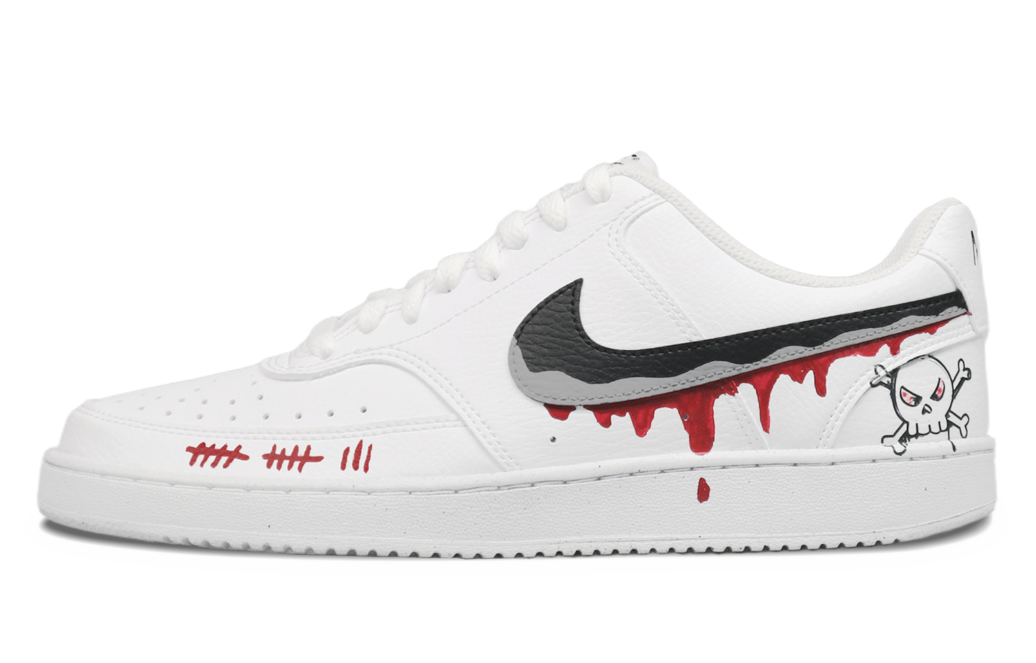 

Nike Кроссовки Court Vision 1 противоскользящие износостойкие мужские низкие белые, цвет White