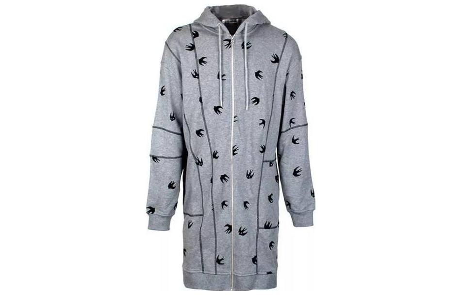 

McQ Alexander McQueen Женские платья с длинным рукавом светло-серый