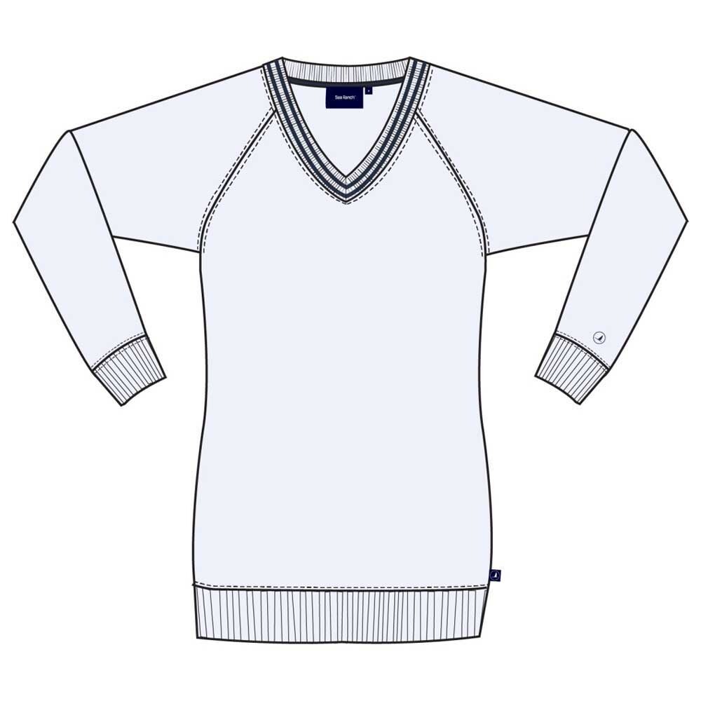 

Свитер Sea Ranch Lin U Neck, белый