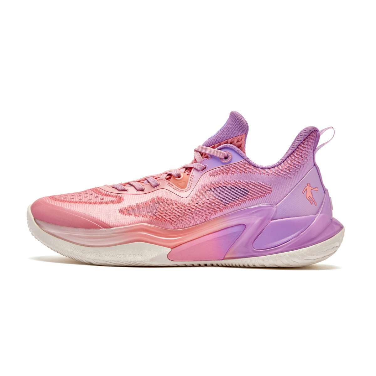 

Баскетбольные кроссовки Basketball Shoes Men Low-Top Austin Pink/Pink Purple Qiaodan