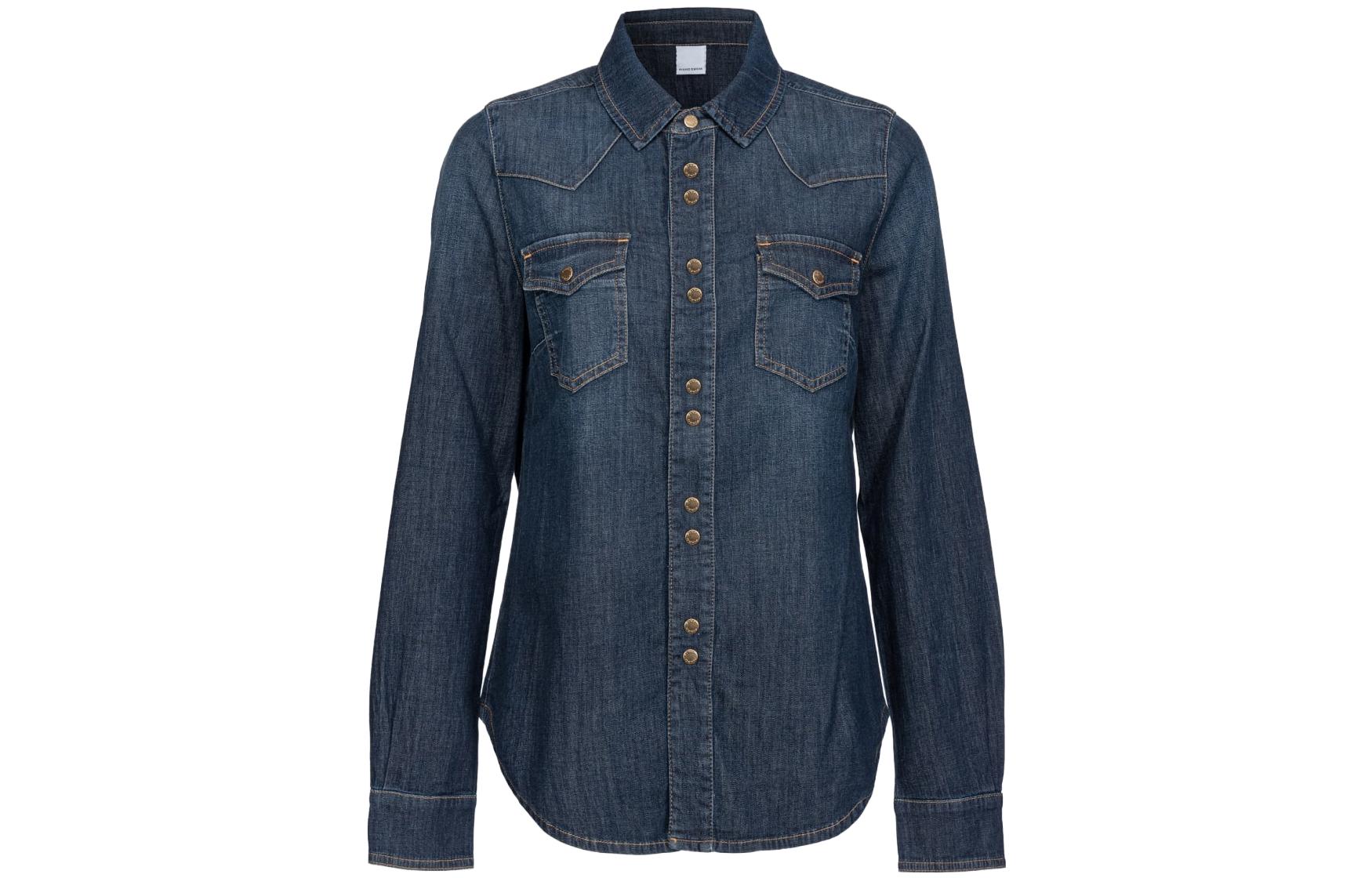 

Футболка женская голубая PINKO