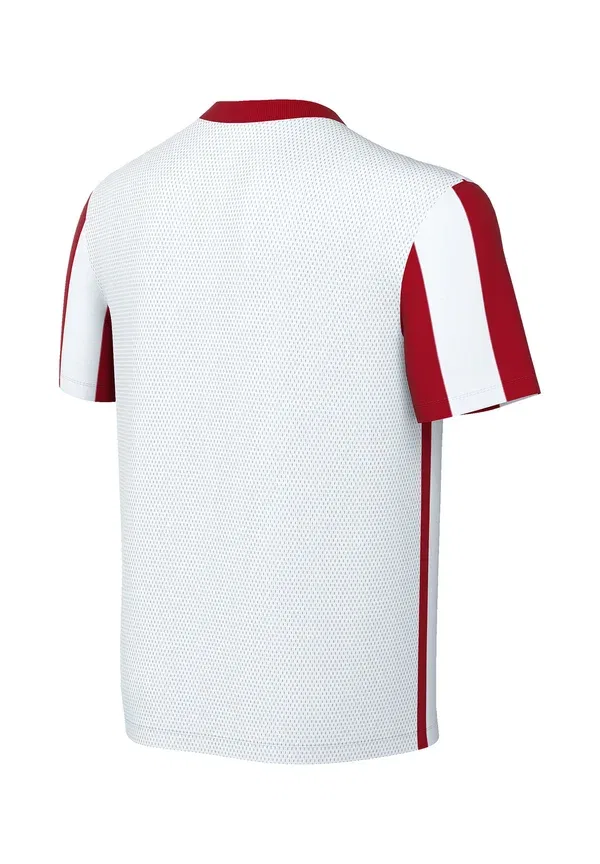 Футболка Nike Performance Division v Striped Fussball Teamsport, бело-красная — фото 2