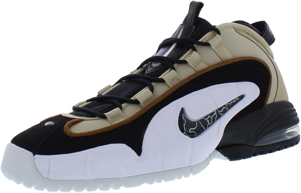 

Кроссовки Nike Air Max Penny: белые, королевские синие, черные