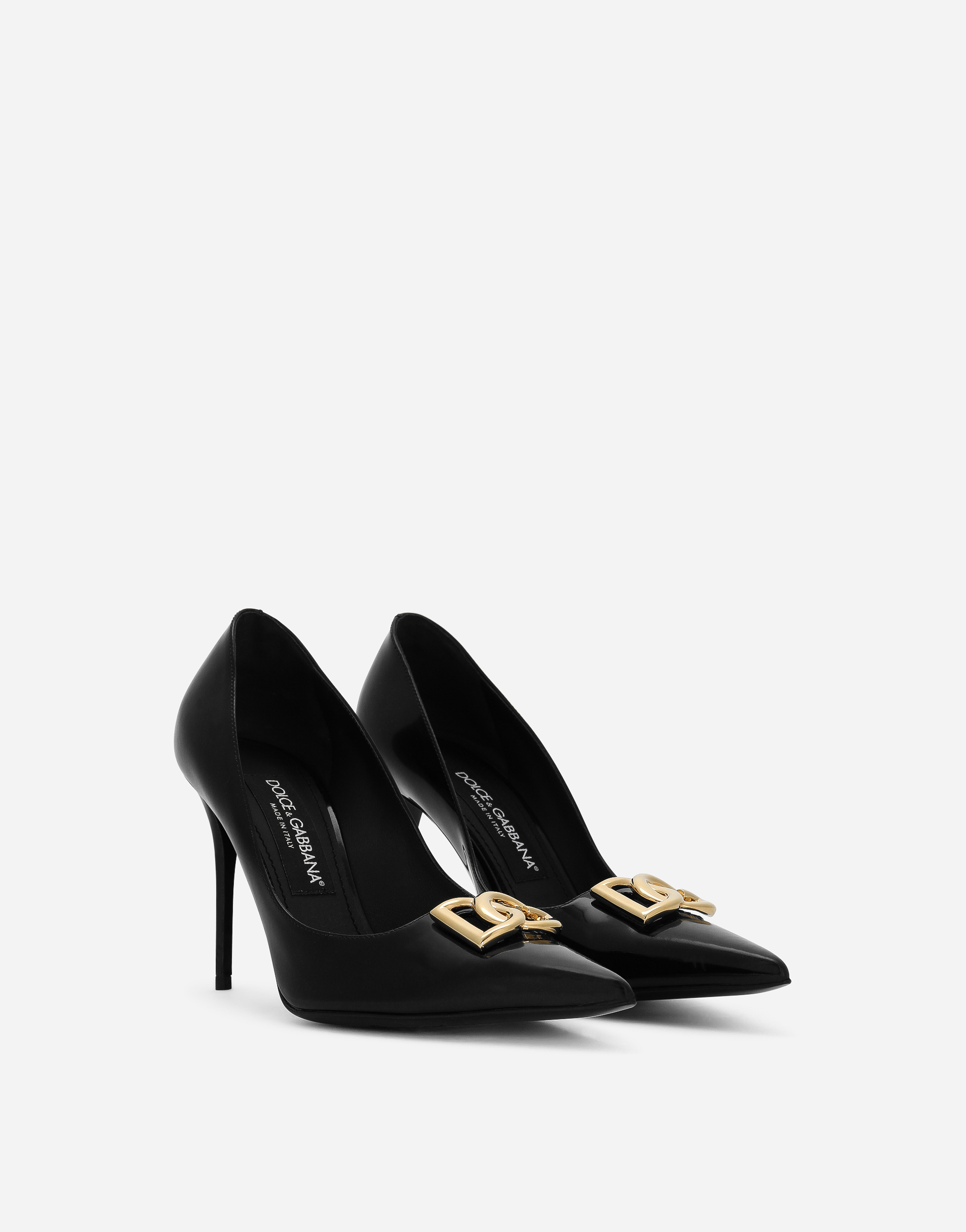Туфли-лодочки из телячьей кожи Dolce & Gabbana, черный — фото 2