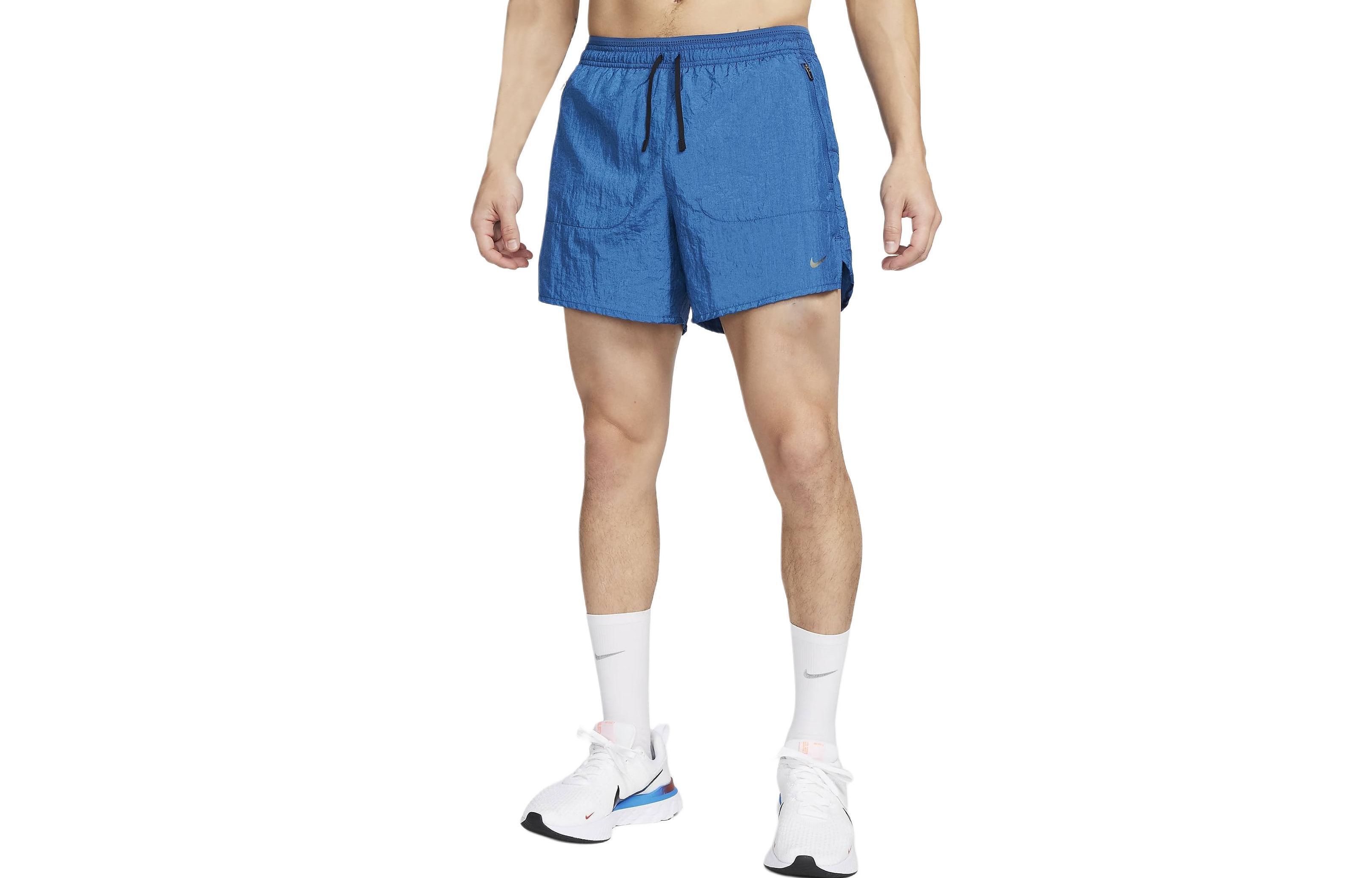 Беговые шорты мужские Dri-FIT 5' с подкладкой Nike, синий — фото 3