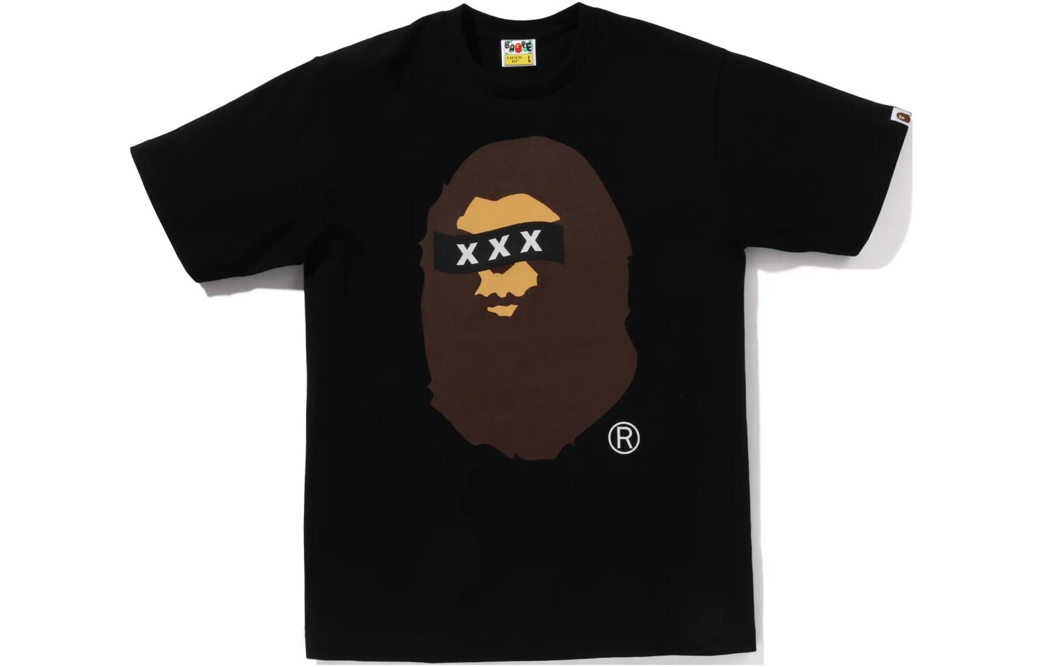 

Футболка GOD SELECTION XXX CO-BRAND унисекс A Bathing Ape, черный