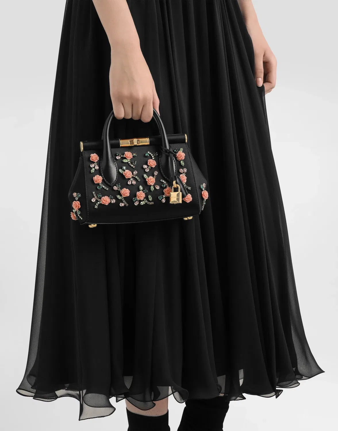 Вышитая мини-сумка Marlene Day DOLCE & GABBANA, мультицвет — фото 2