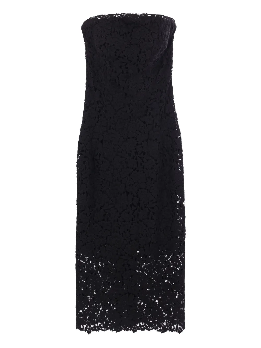

Кружевное платье Ermanno Scervino, черный