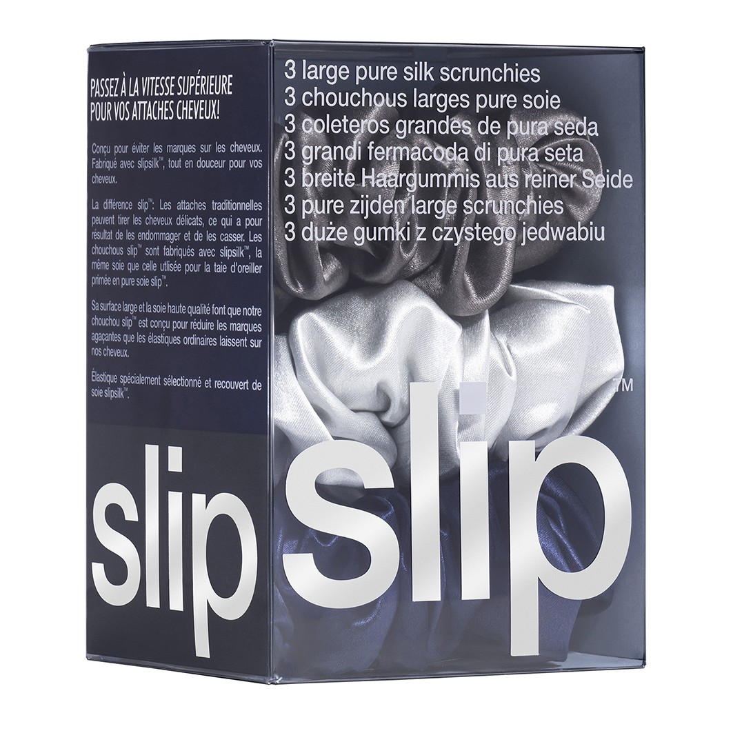 Резинка для волос pure silk scrunchies large Slip, количество 1 шт. — фото 3