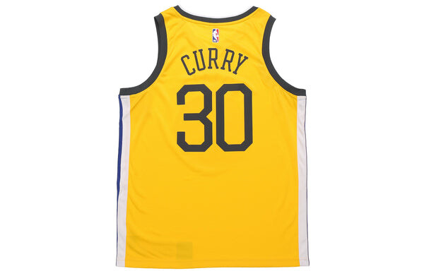 Футболка nba заработали издание sw golden state warriors stephen curry Nike, желтый — фото 2