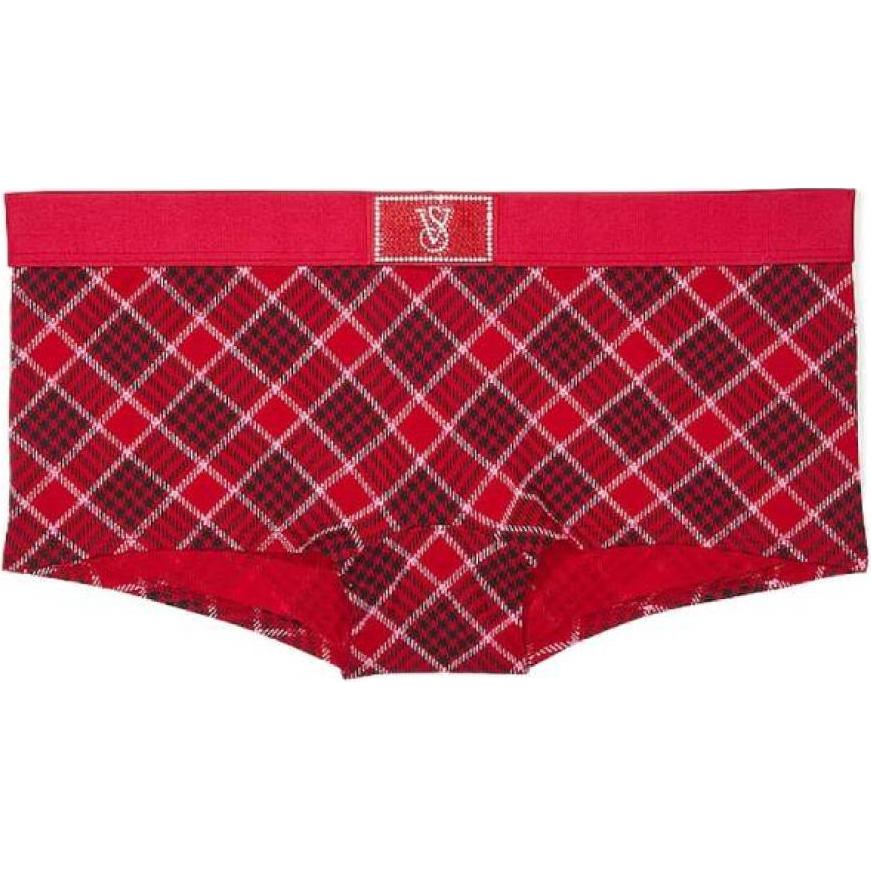 

Victoria's Secret Трусы женские, 1 шт., красная клетка