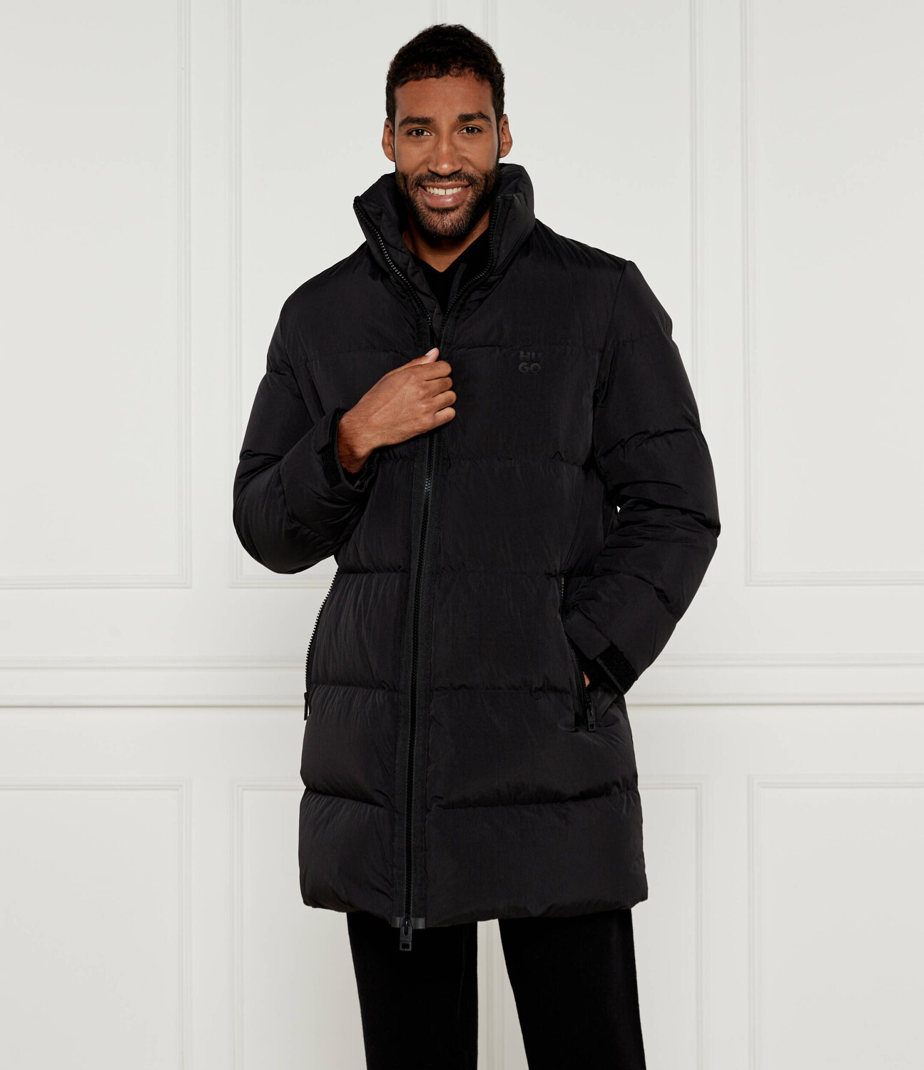 

Куртка HUGO Magnus Regular Fit, черный