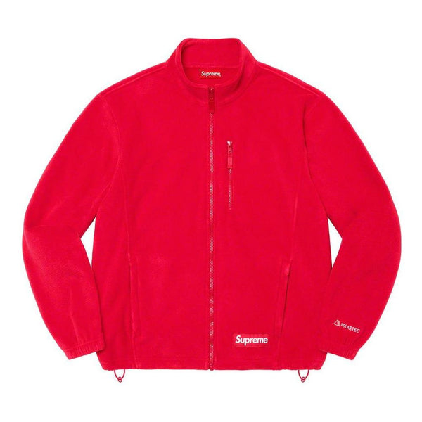 

Куртка x polartec zip jacket 'red' Supreme, красный